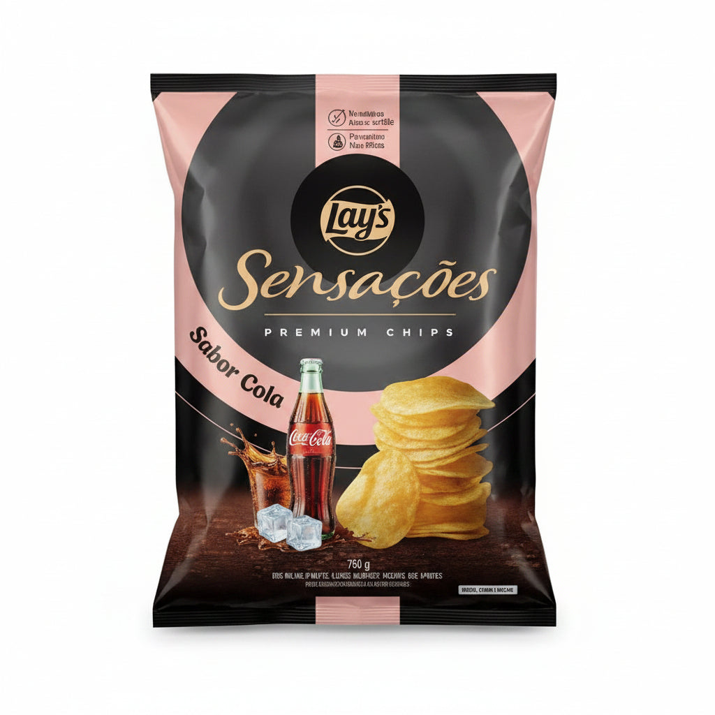 Elma Chips Batata Lays Sensação: Peito de Peru (70g)
